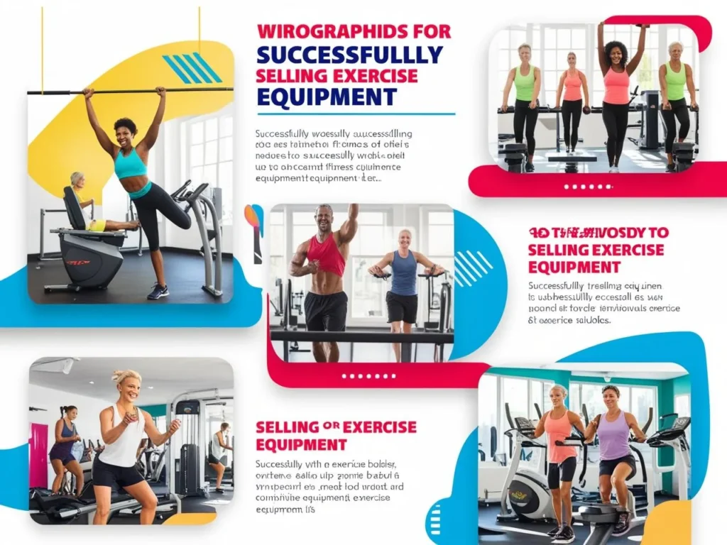 How to sell exercise equipment