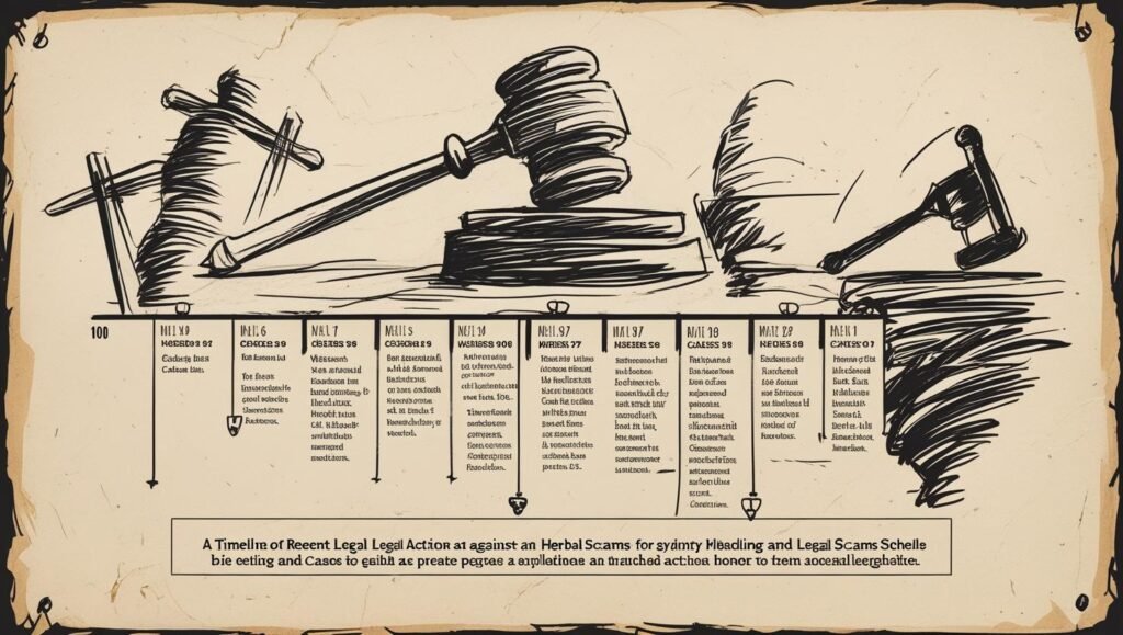 Recent legal actions against herbal supplement scams