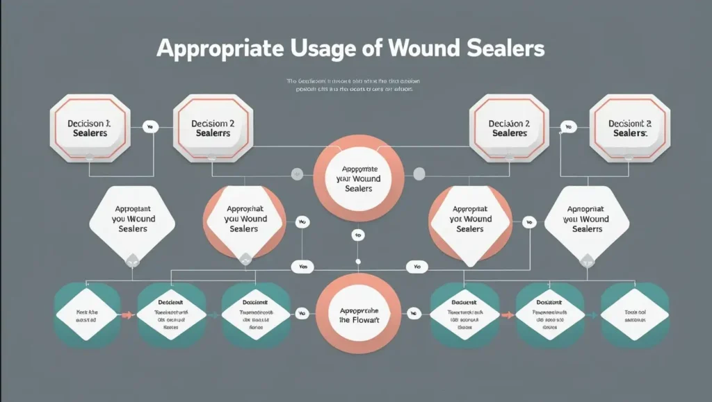 Flowchart decision tree for wound sealer usage (1)